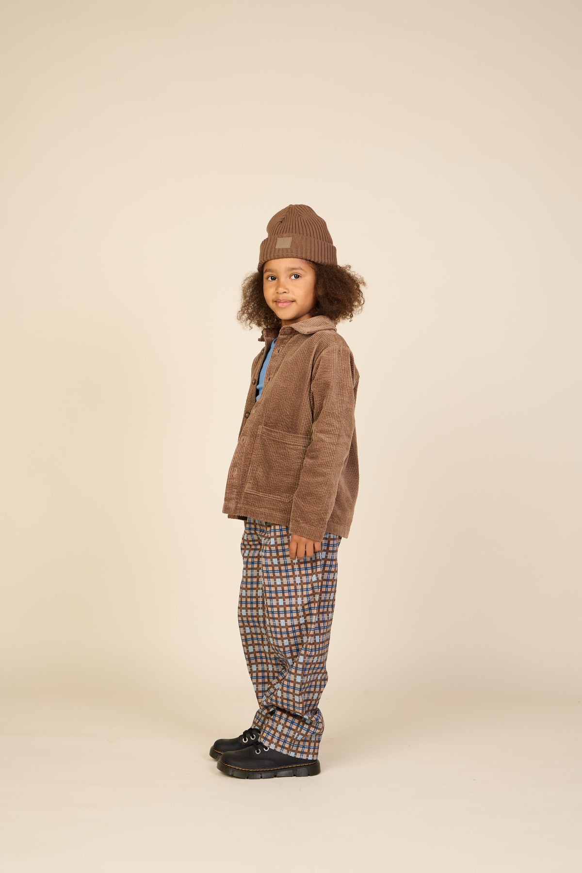 Corduroy overshirt met oversized zakken Tween - Brown | 101682 Greta