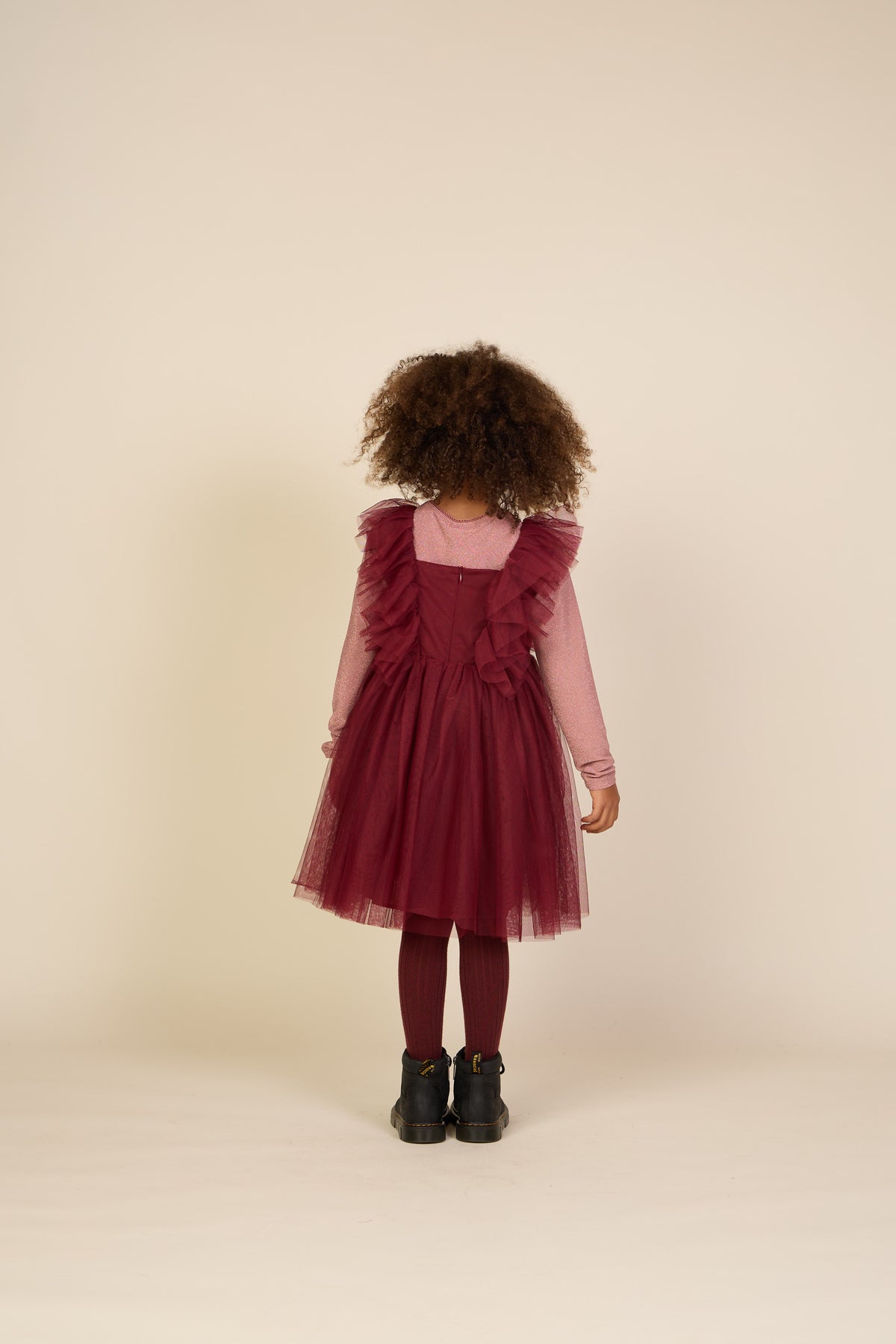 Tule jurk Tween - Bordeaux | 101508 Bianca