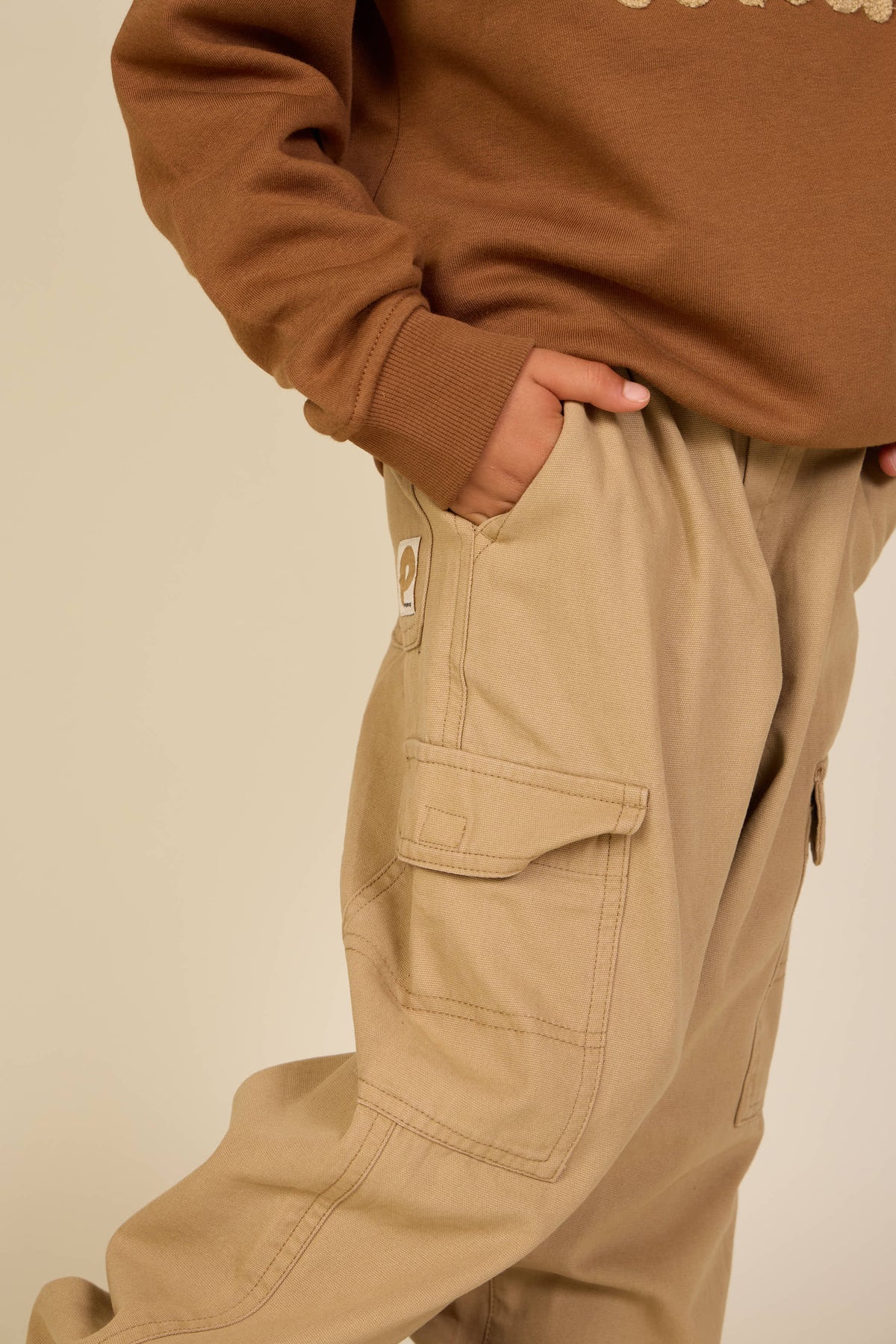Canvasbroek - Kids - Khaki | 101132 Isack