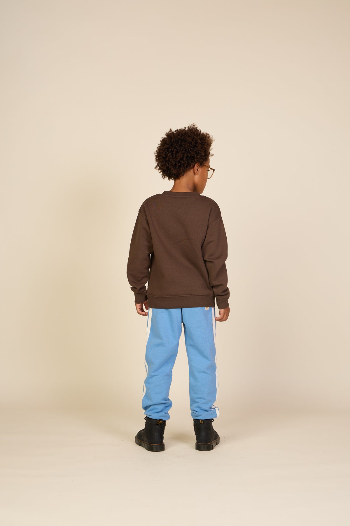Sweatpants met Tape - Tween - Dusty Blue | 101258 Carter