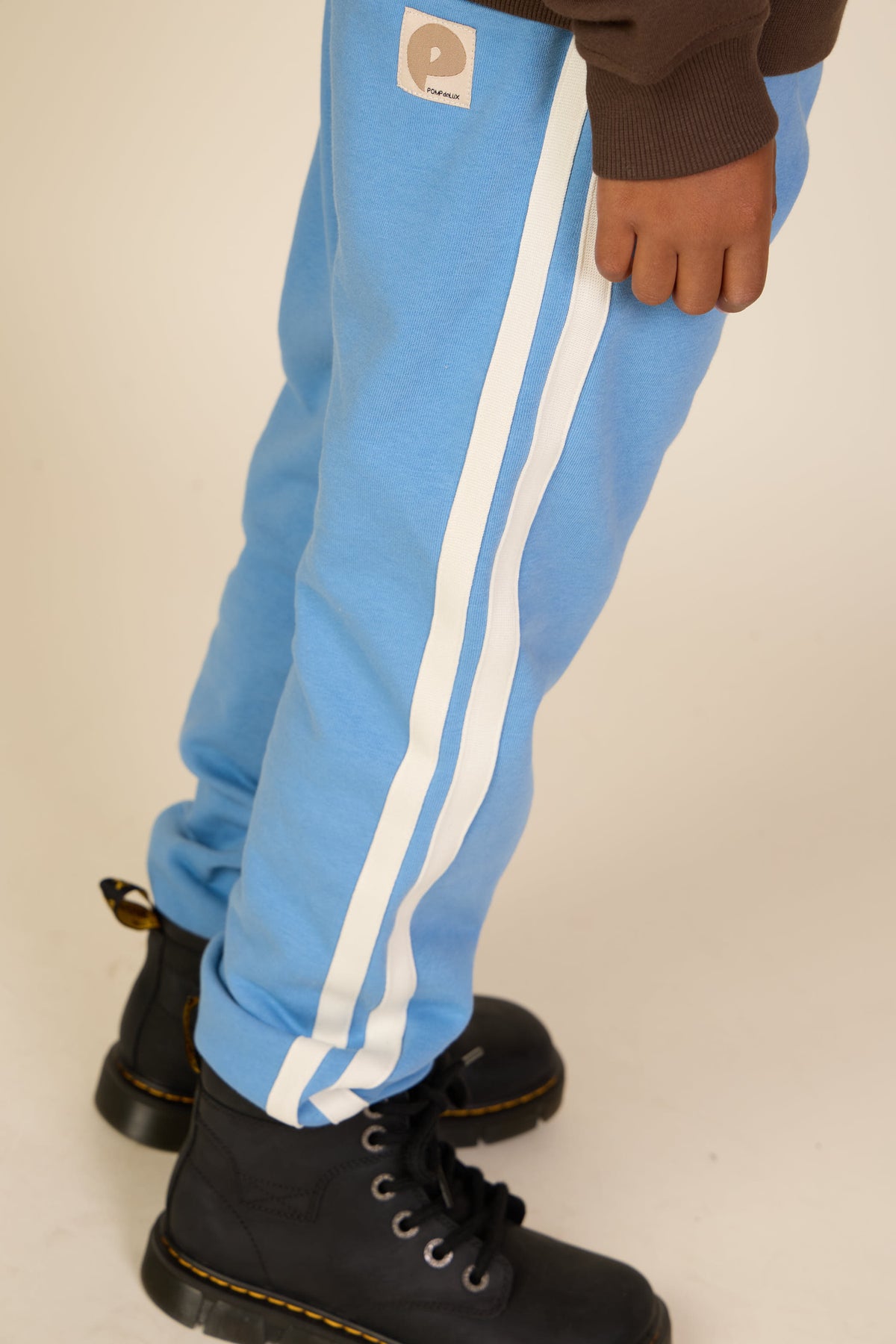 Sweatpants met Tape - Tween - Dusty Blue | 101258 Carter