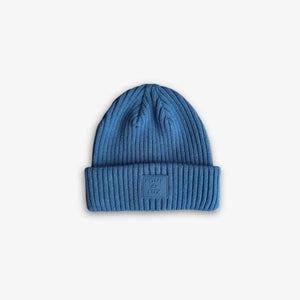 Katoenen gebreide muts - All - Stofblauw | 101519 Todd