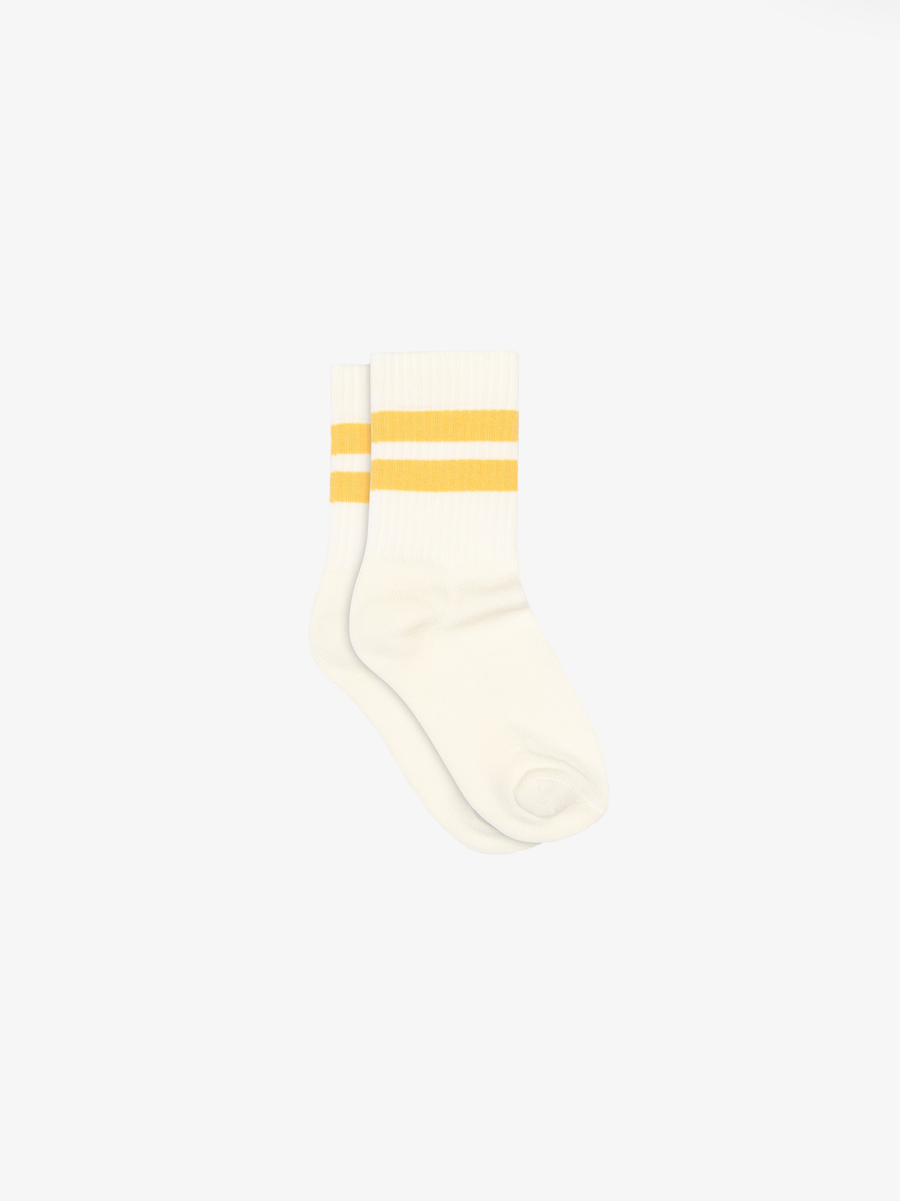 MP Retro Gestreepte Tennissokken - Tween - Yellow | 101356 MP Andy Socks