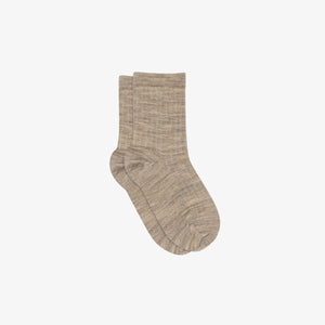MP Katoenen rib sokken - Tween - Light Brown Melange | 101374 MP Cotton Rib Socks