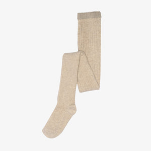 MP Cotton Jaquard Knit Tights - Kids - Beige Melange | 101389 MP Inger tights