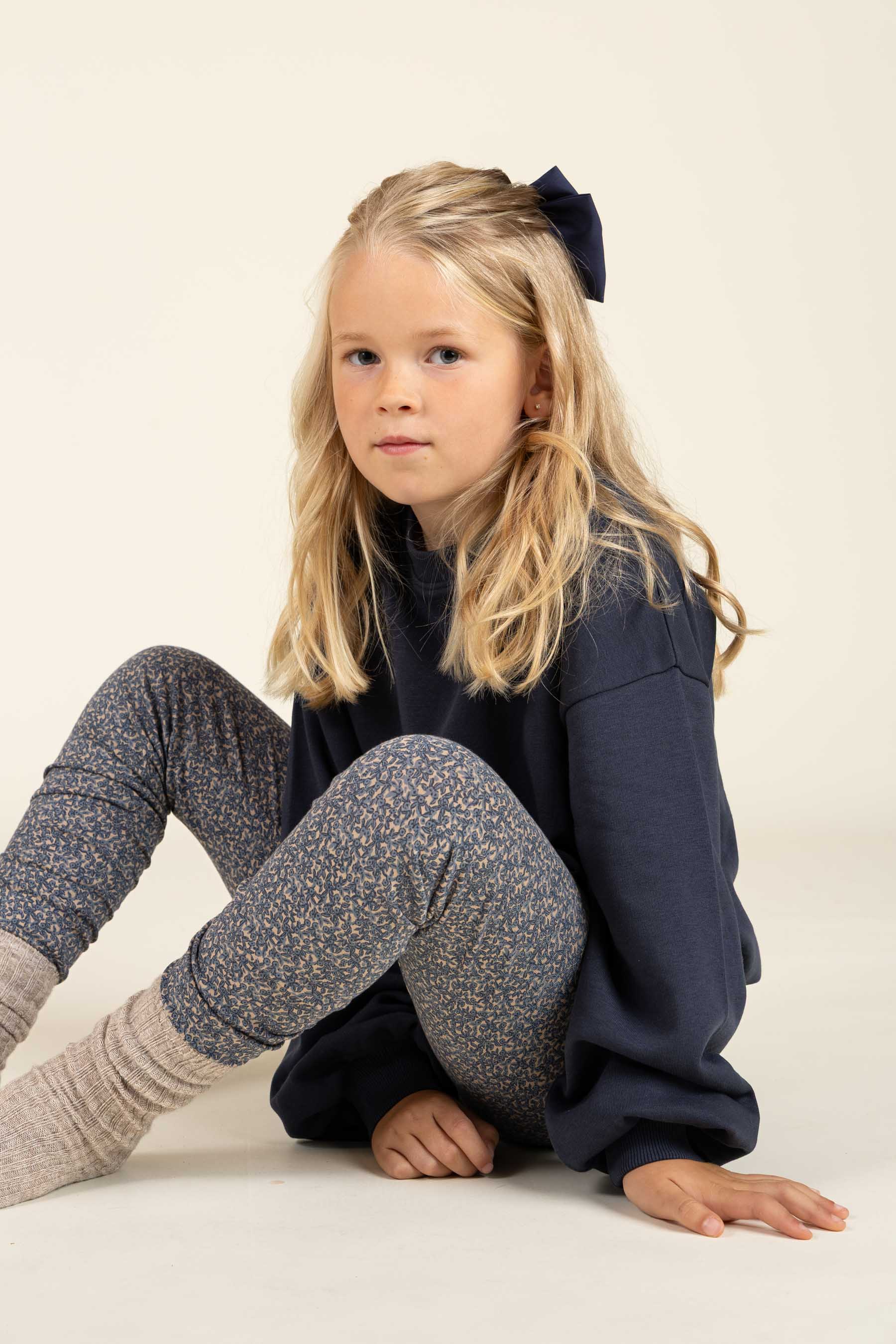 Balloon sweatshirt - Tween - Navy | 100818 Joanna