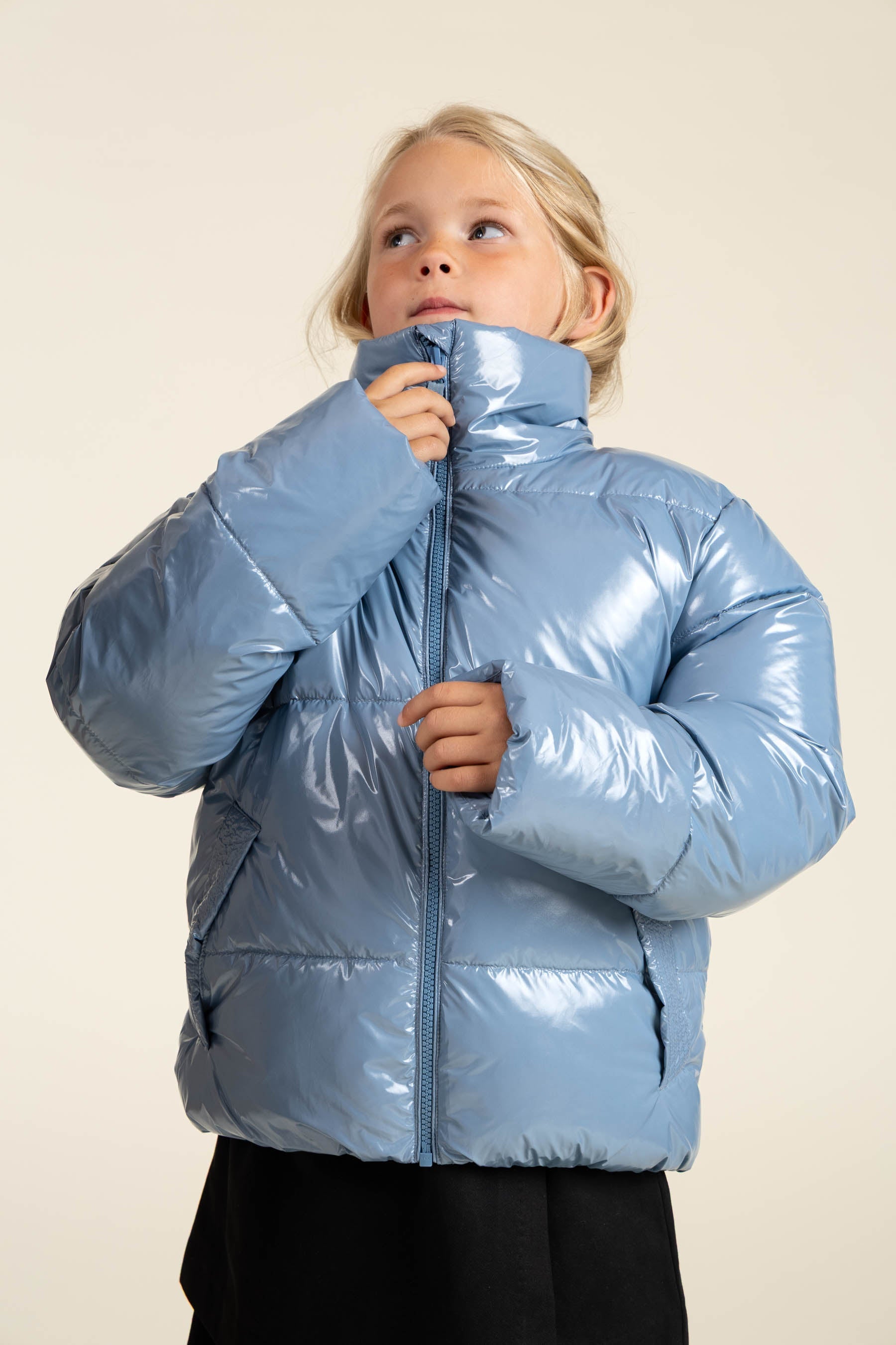 Glimmende Pufferjas - Tween - Blue | 100533 Violet