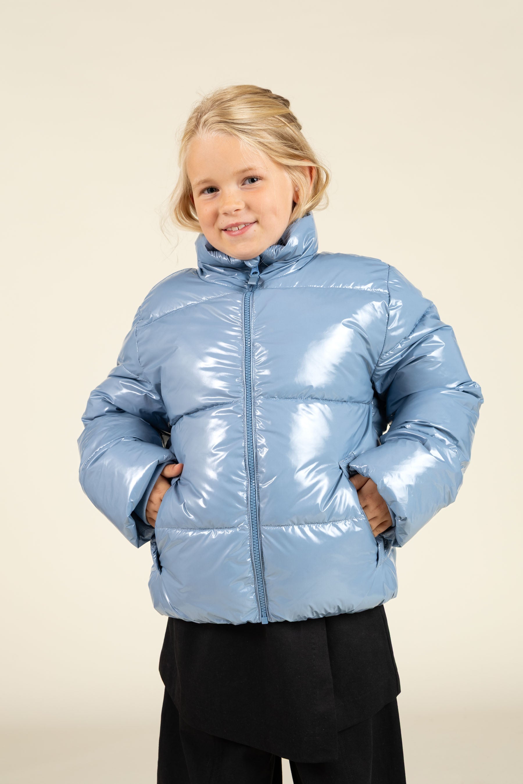 Glimmende Pufferjas - Tween - Blue | 100533 Violet