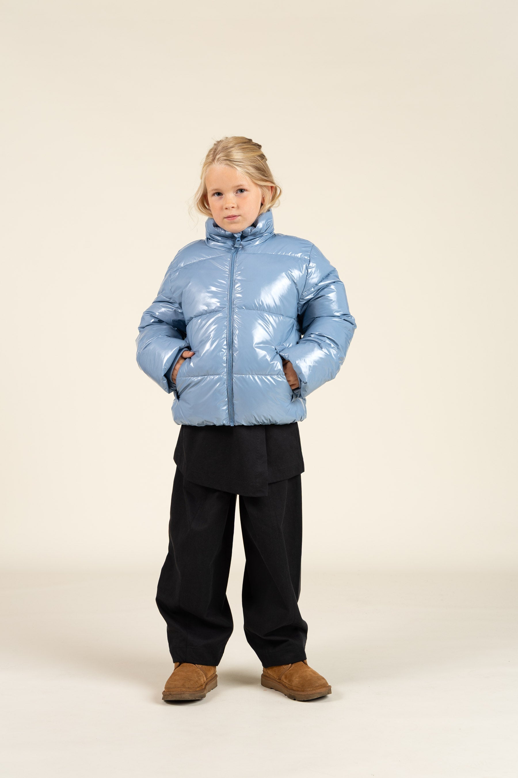 Glimmende Pufferjas - Tween - Blue | 100533 Violet