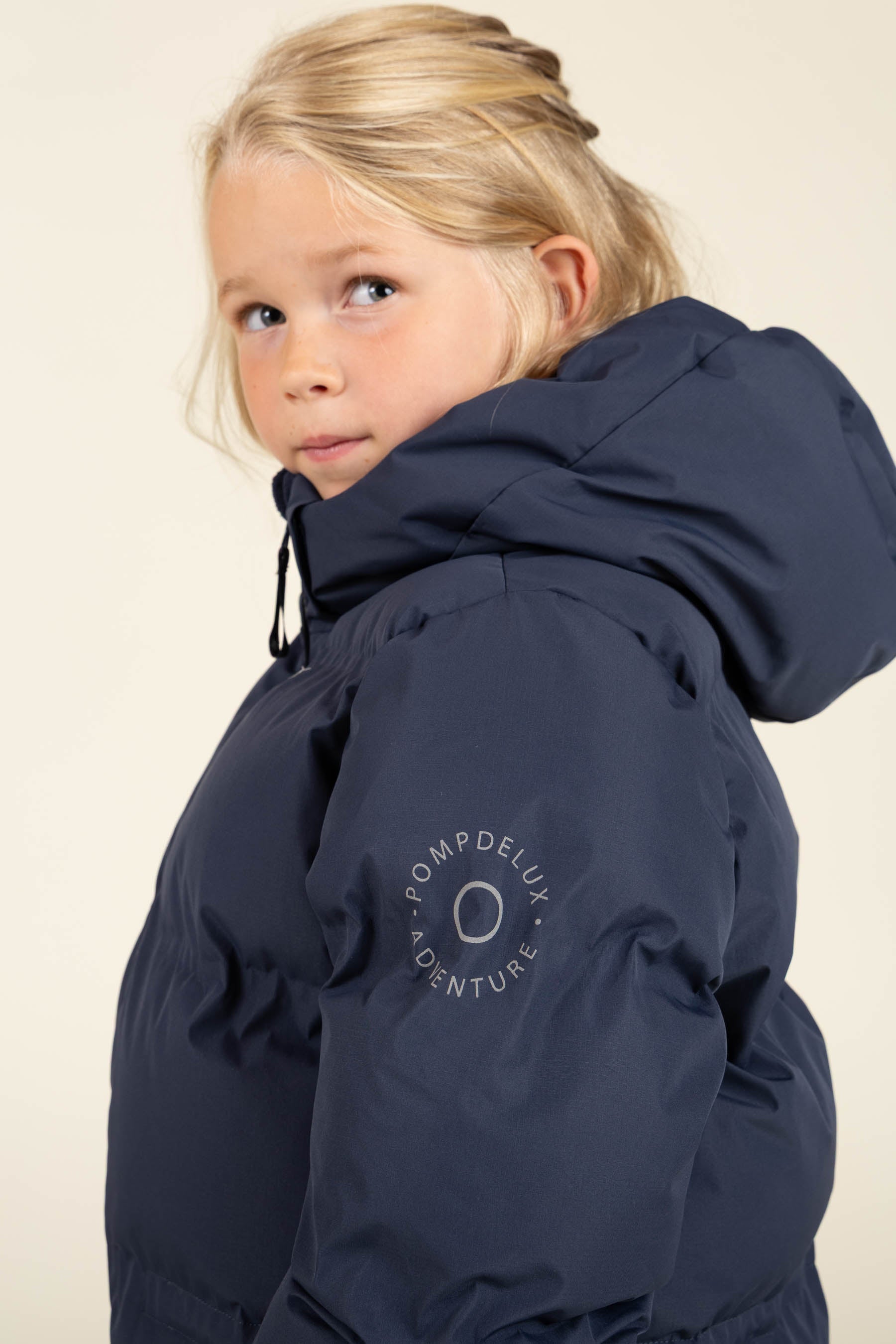 Winterjas met koord - Tween - Navy | 100539 Elenor