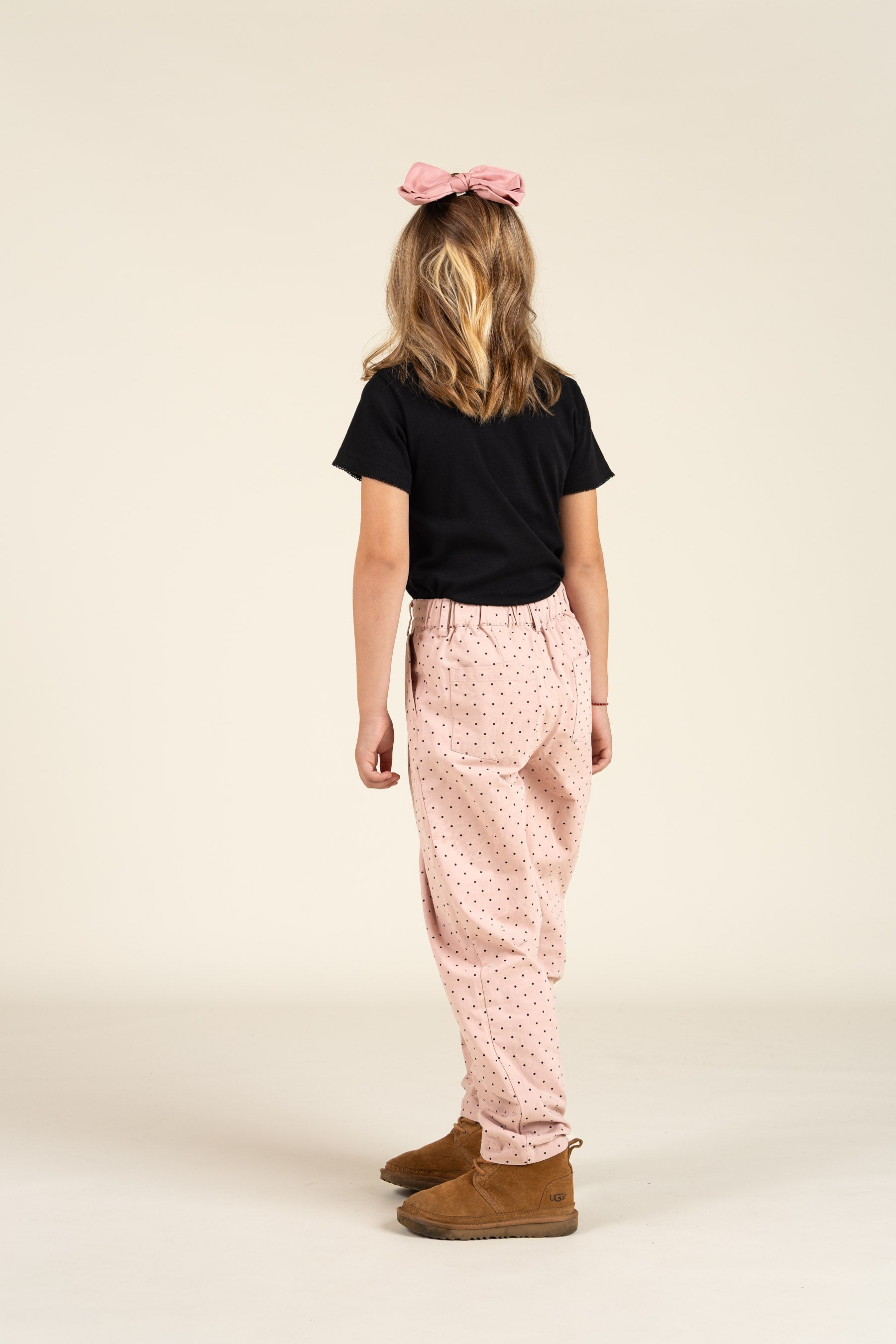 Twill broek met stip - Tween - Rose | 100613 Iris