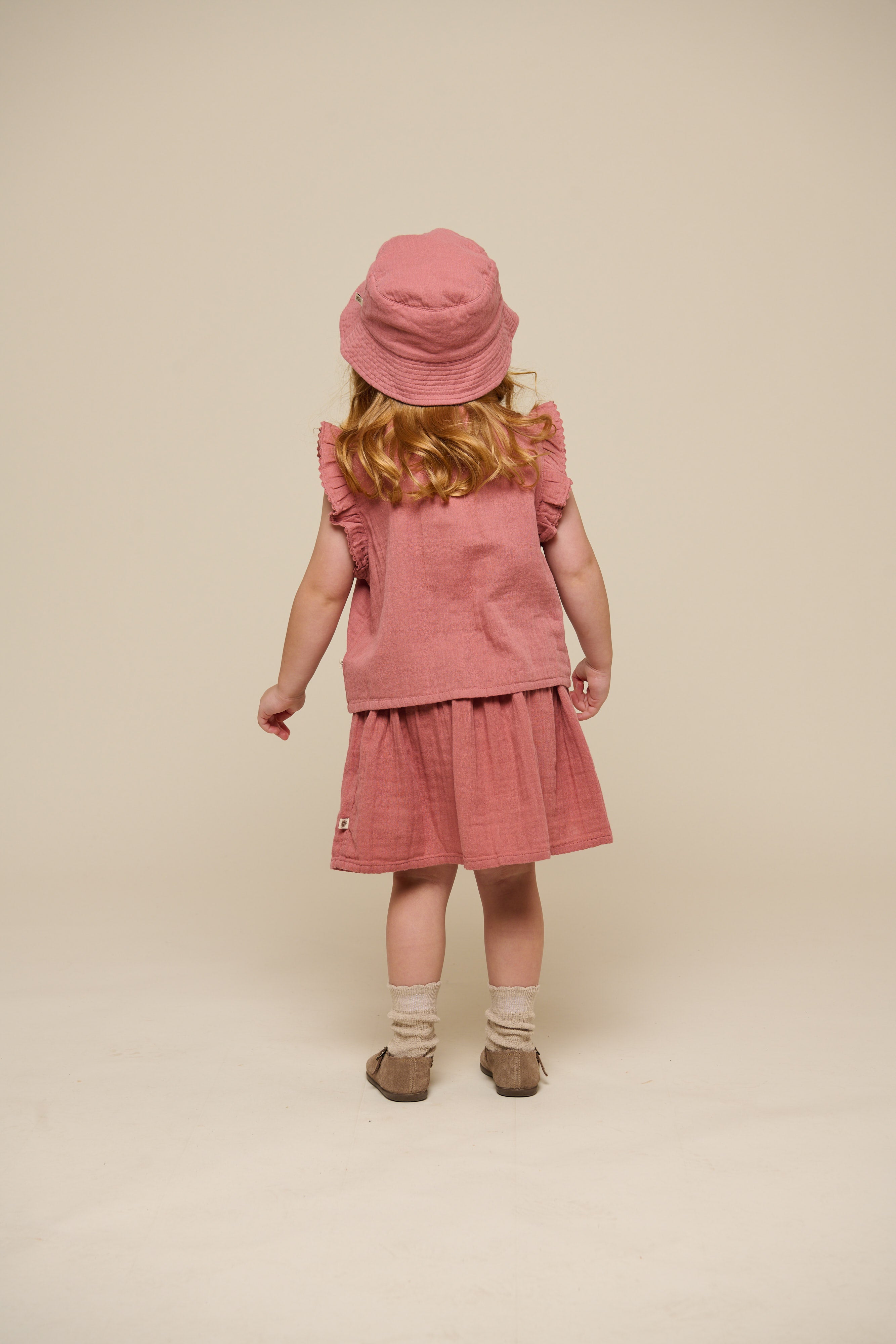 Gaze rok - Kids - Old Rose | 100938 Jasmine