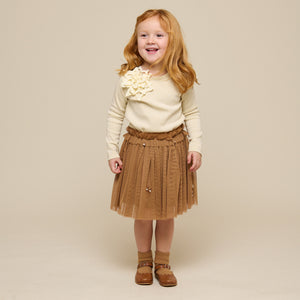 Tule rok met honingbij - Kids - Coconut | 100968 Daisy