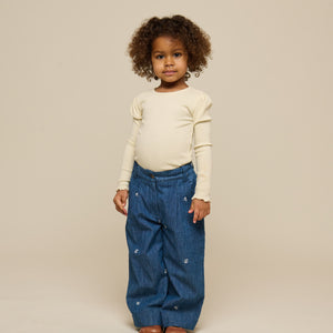 Lange mouwen T-shirt van modalrib - Kids - OffWhite | 101312 Lottie