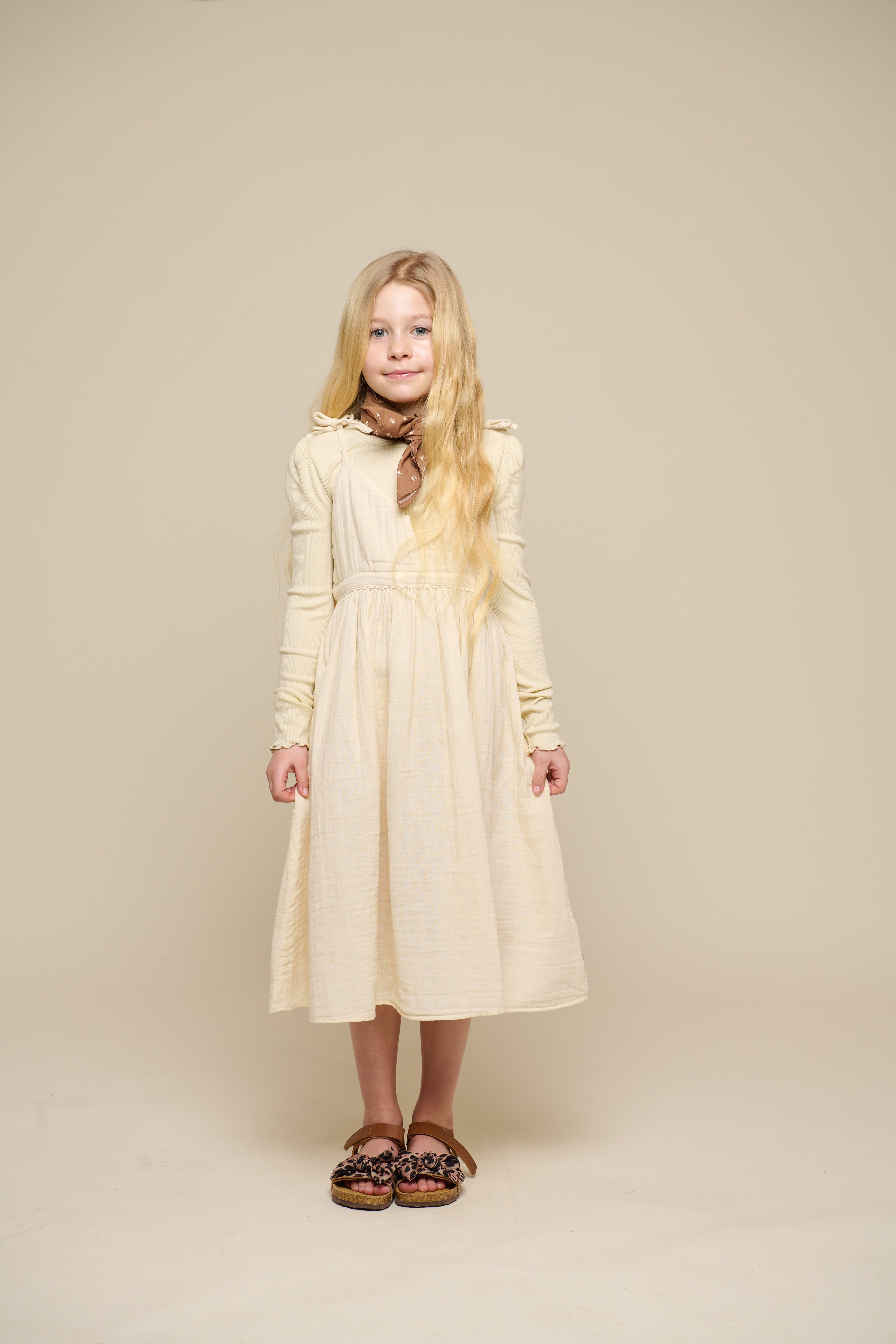 Modal rib T-shirt met lange mouwen - Tween - OffWhite | 101313 Lottie