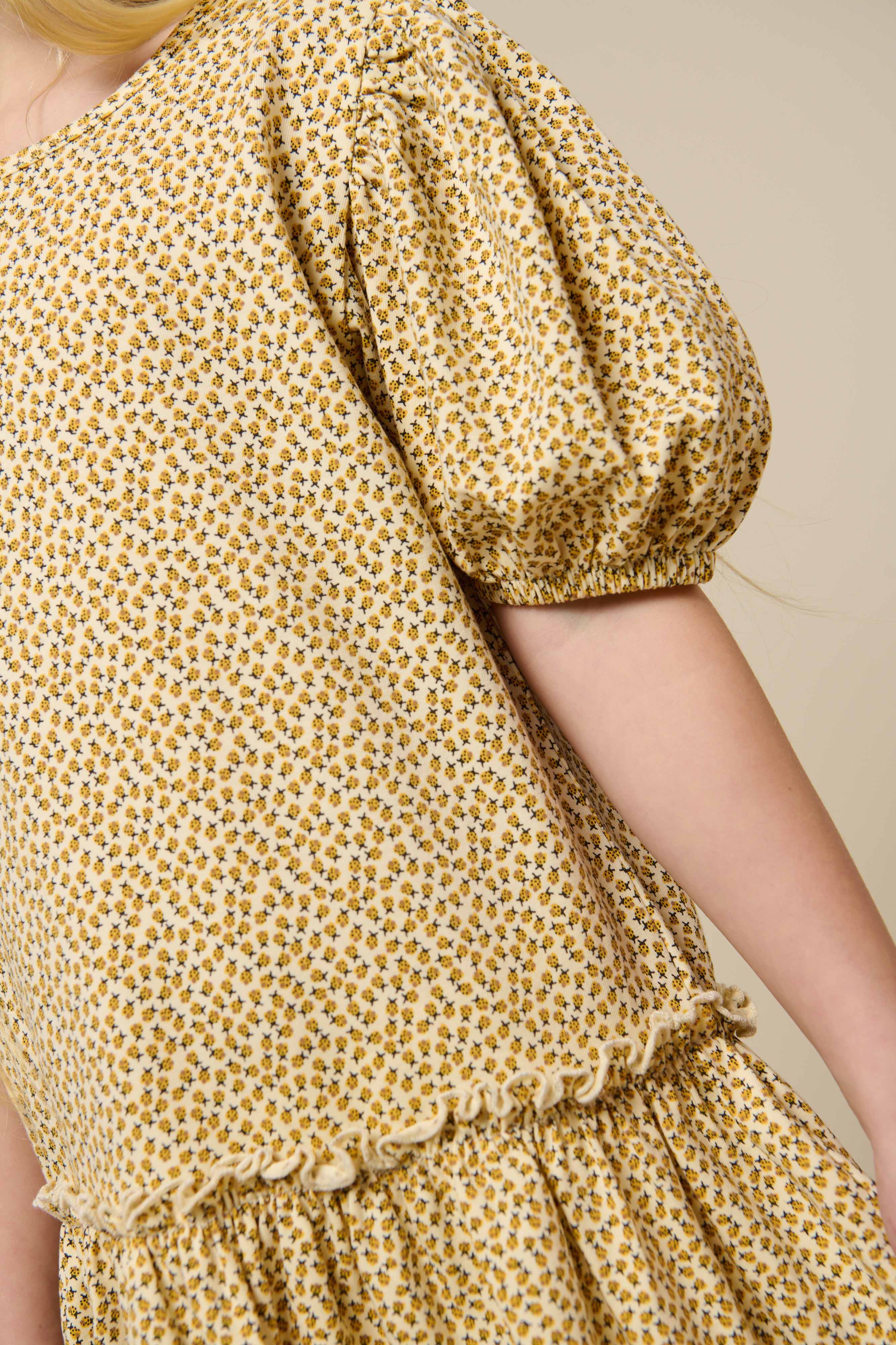 Jersey jurk - Tween - Yellow | 101224 Lea