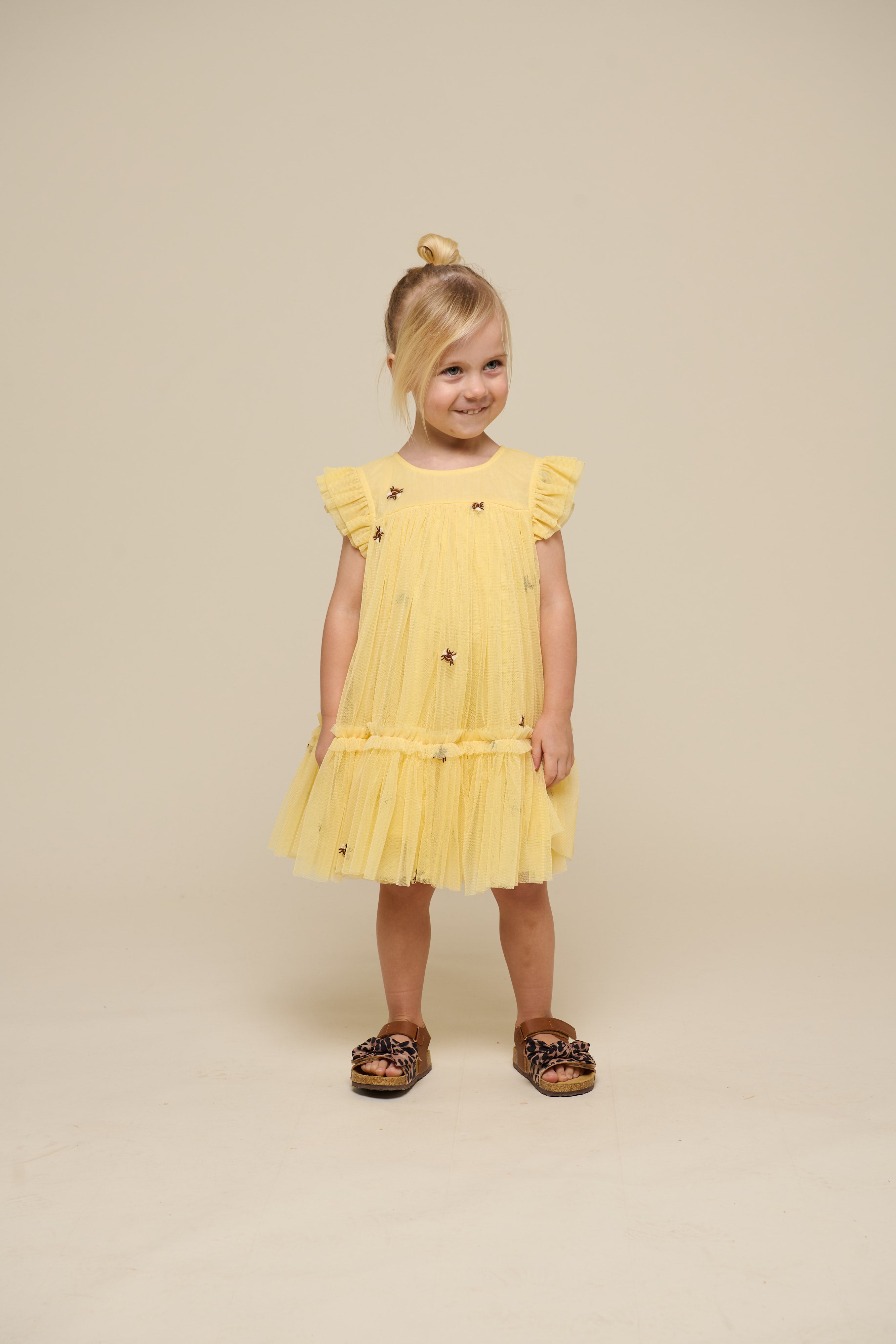 Honingbij Tule Jurk - Kids - Sunlight | 100966 Daisy