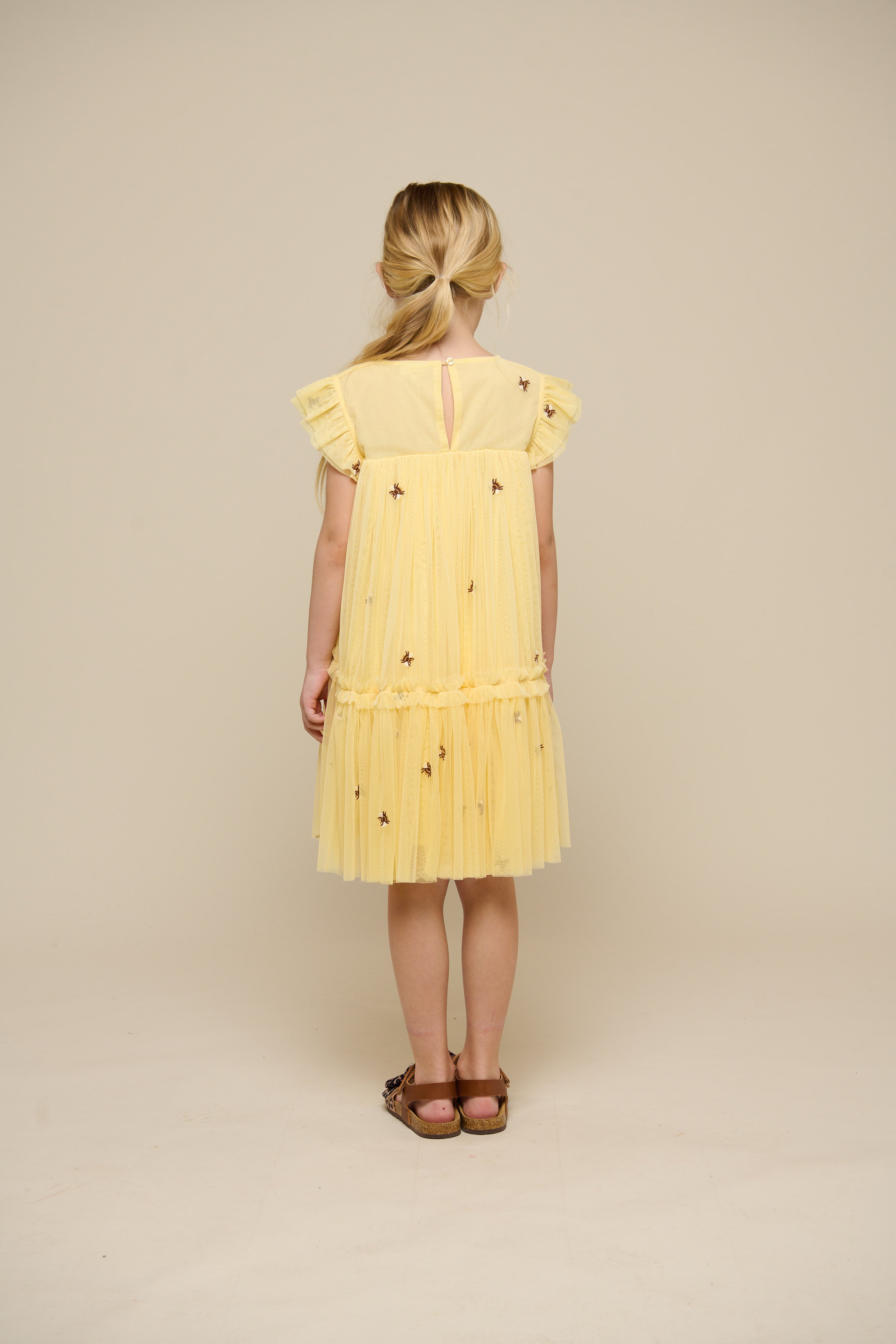 Honingbij Tulle Jurk - Tween - Sunlight | 100967 Daisy