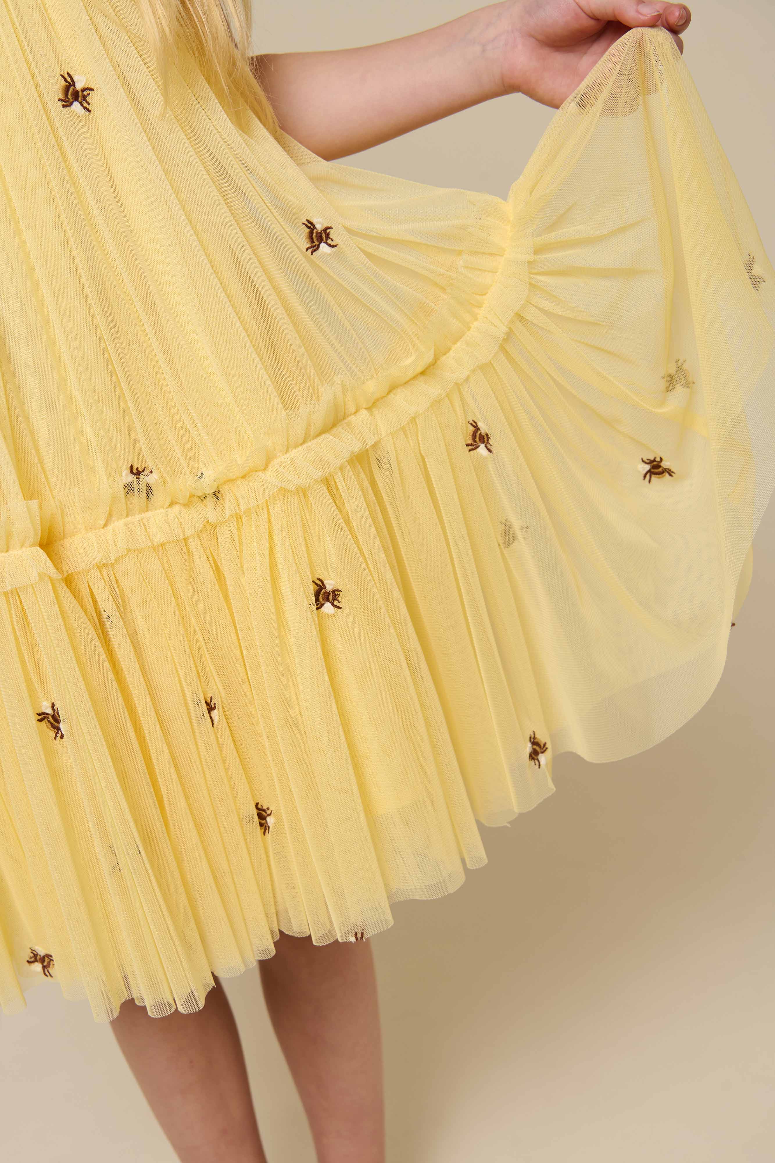 Honingbij Tulle Jurk - Tween - Sunlight | 100967 Daisy