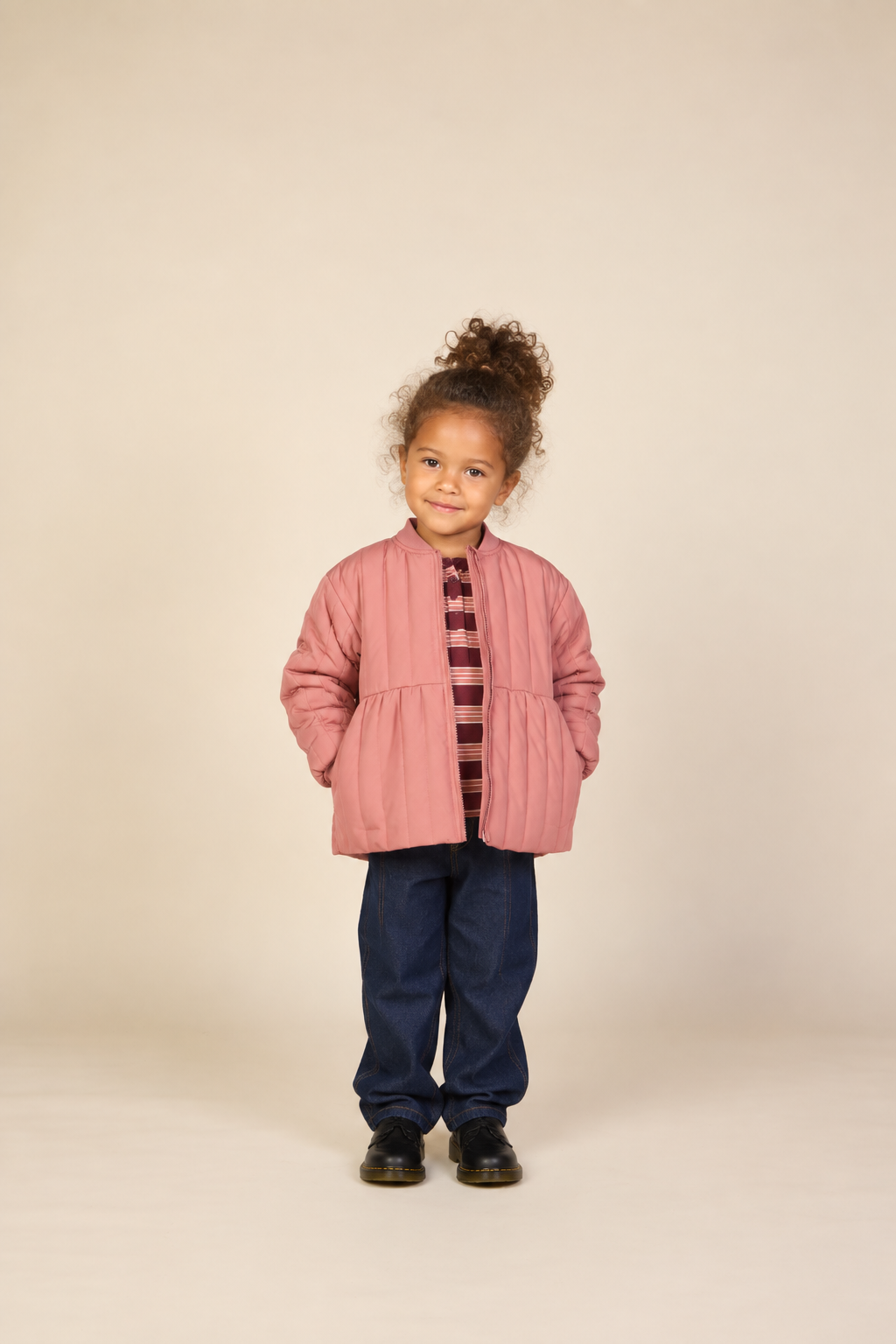 Thermische Tech Jas - Kids - Old Rose | 101108 Elle
