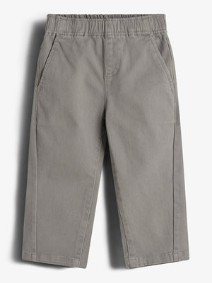 Casual pull-on chino - Little - Grey