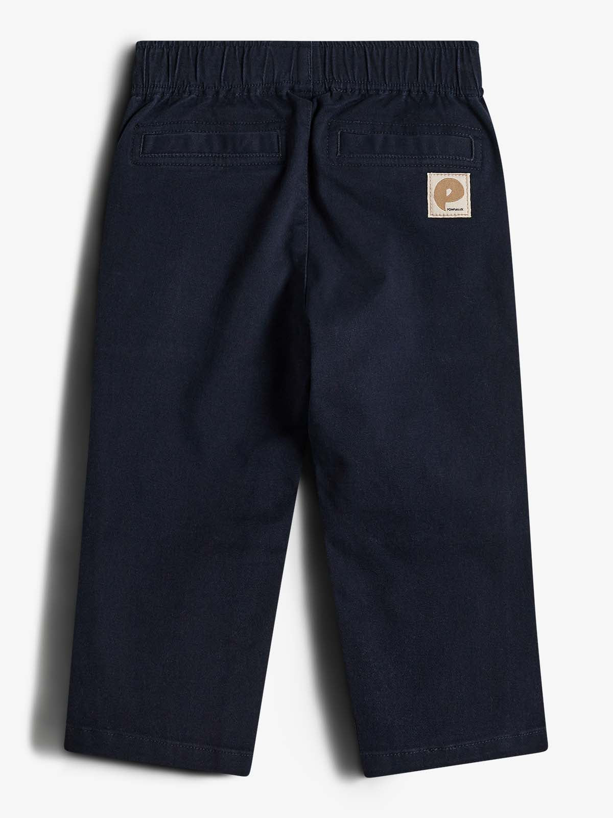 Casual pull-on chino - Little - Navy