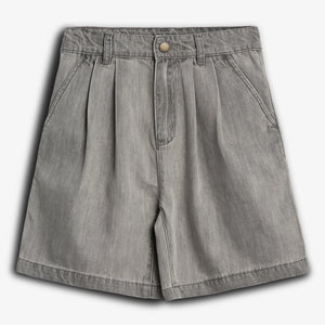 Lange denim shorts - Tween - Grey Denim | 100102 Lea