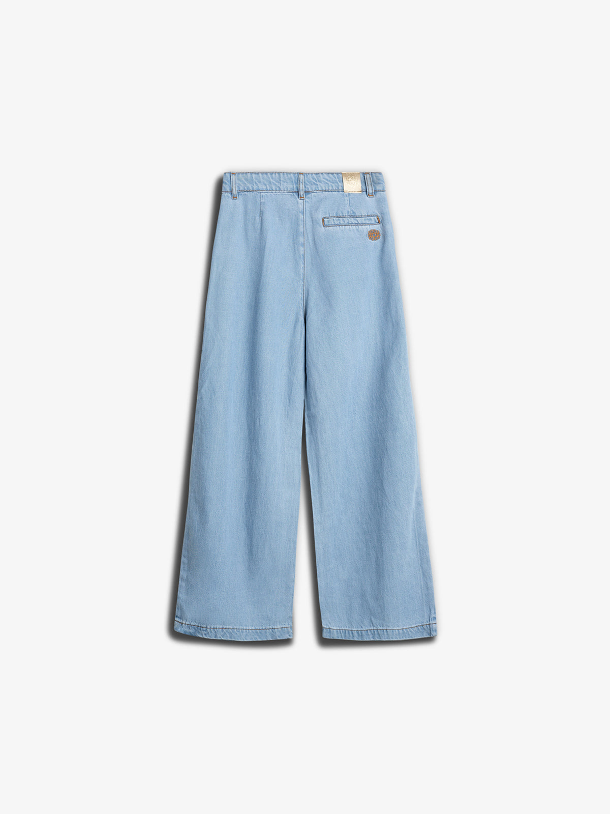 Denim broek met wijde pijpen - Tween - Blue Denim | 100103 Lea