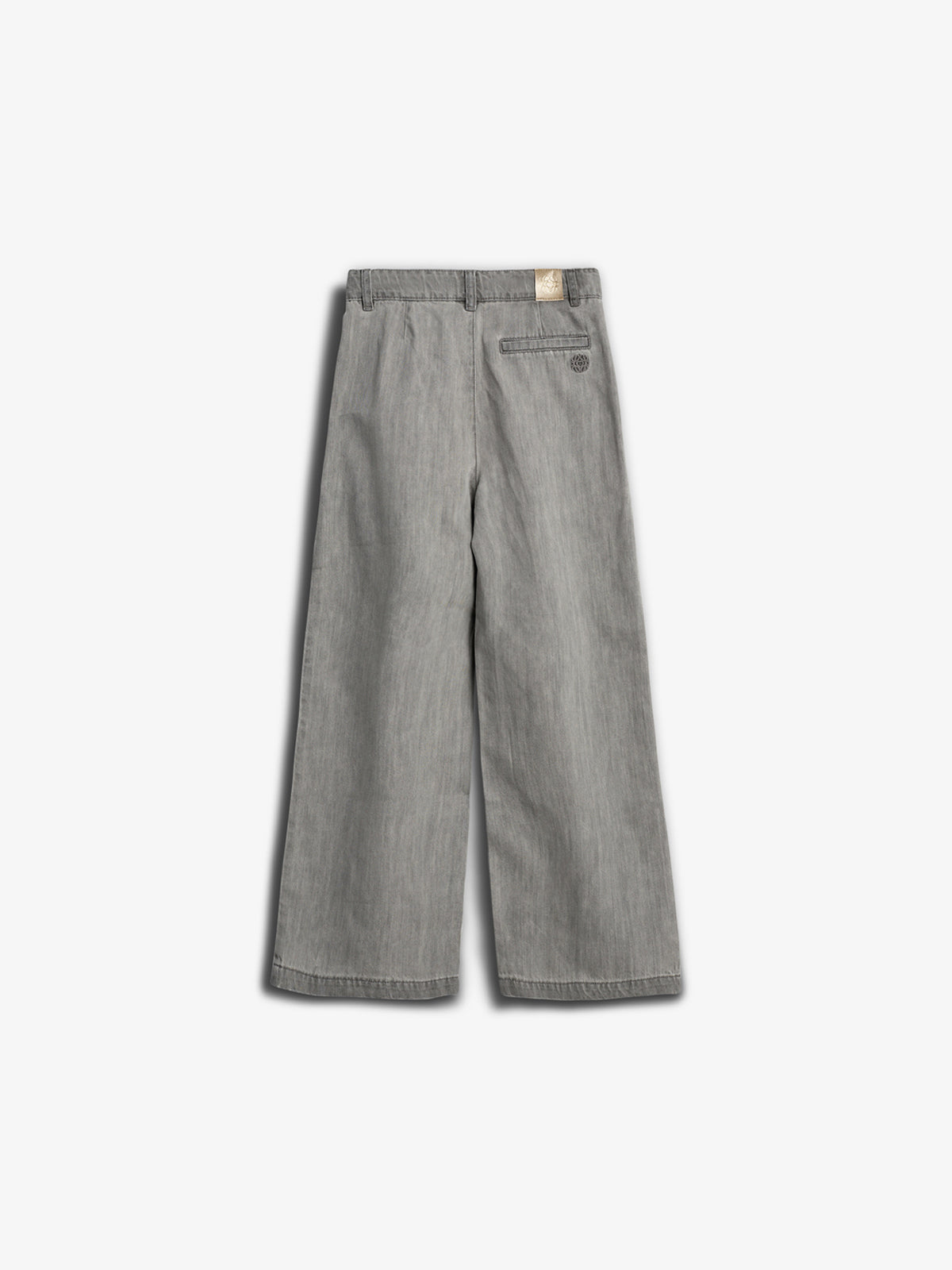 Denim broek met wijde pijpen - Tween - Grey Denim | 100104 Lea