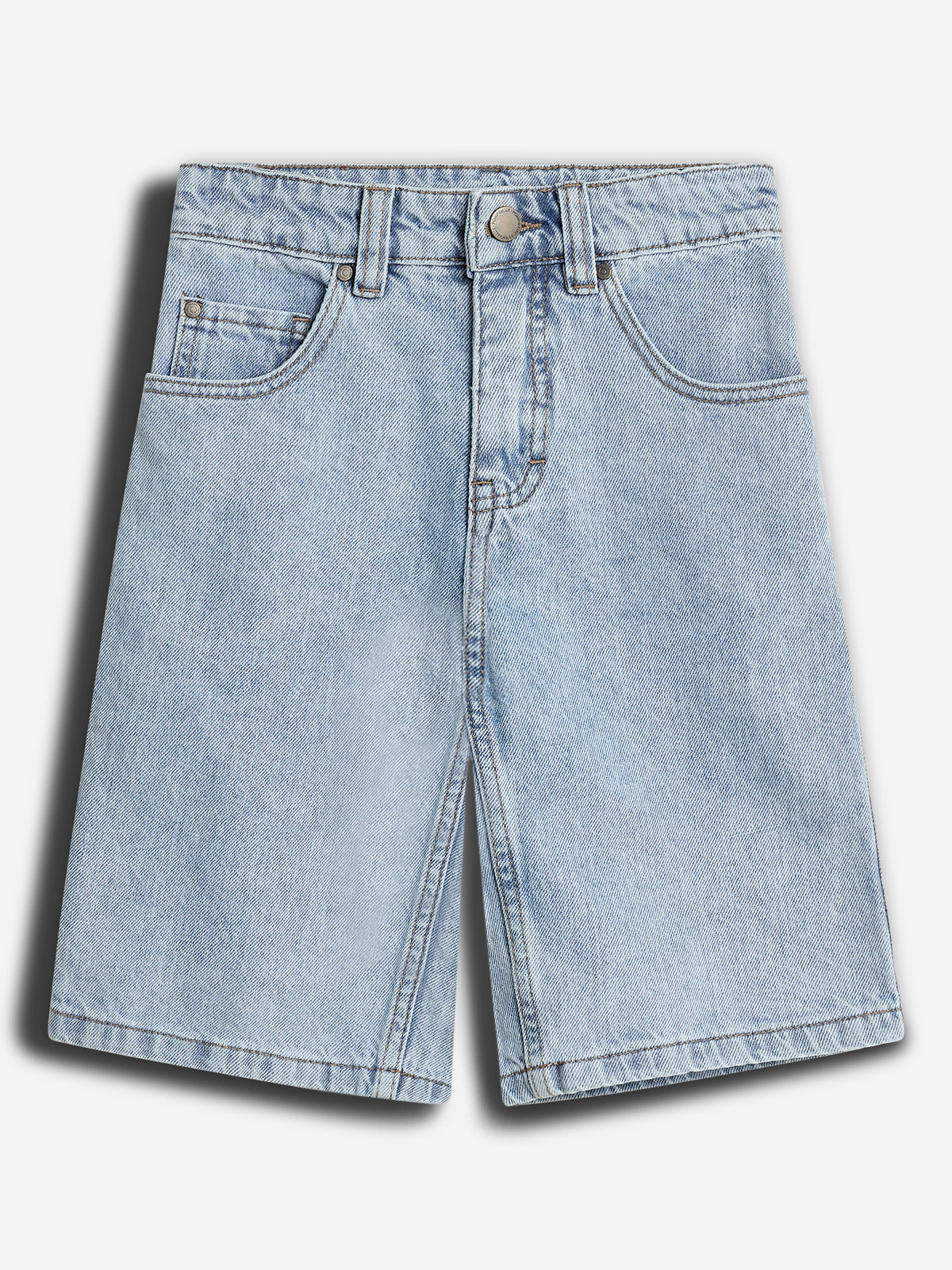 Lange denim shorts - Tween - Light Blue Denim | 100357 Storm