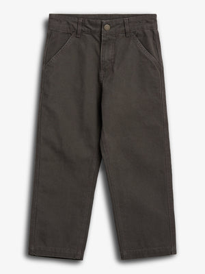 Canvas broek - Dark Grey | 100117 Dereck