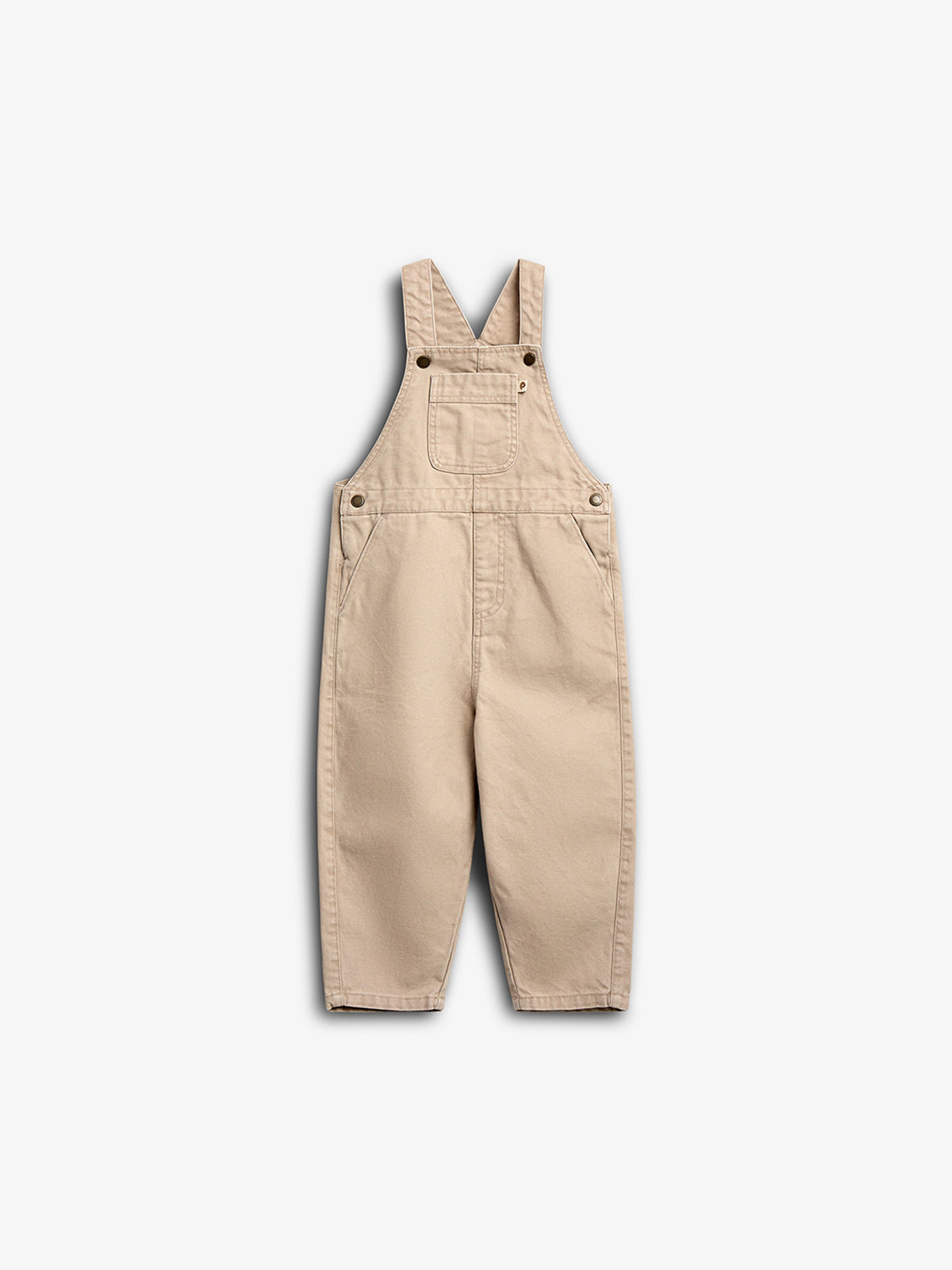 Canvas tuinbroek - Kids - Greige | 100119 Dereck