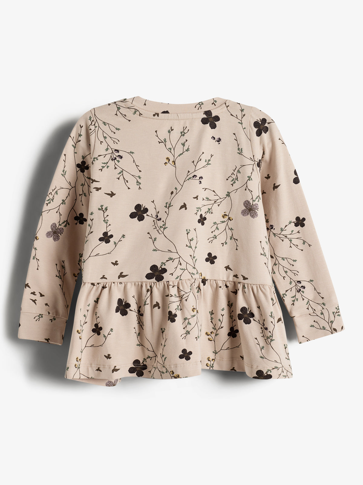 Jersey Peplum Blouse met Bloemenprint - Little - Moonlight/Purple