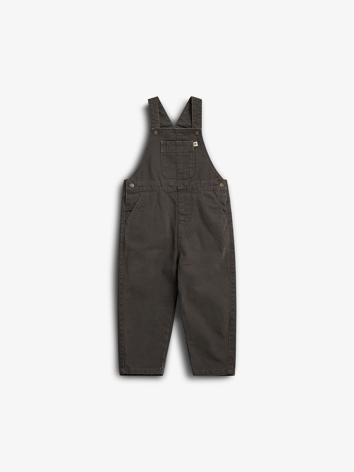 Canvas tuinbroek - Kids - Dark Grey | 100121 Dereck