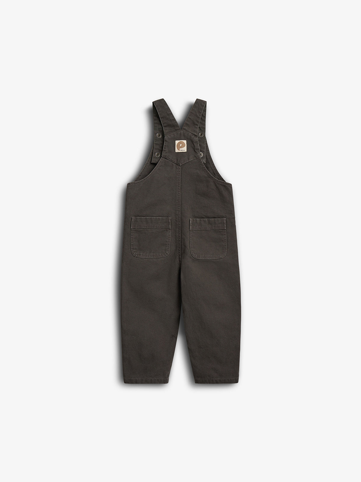 Canvas tuinbroek - Kids - Dark Grey | 100121 Dereck