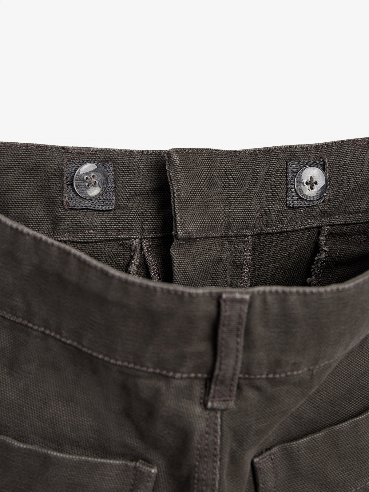Canvas shorts - Dark Grey | 100125 Dereck