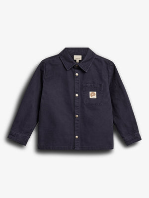 Canvas Overshirt - Navy | 100128 Dereck