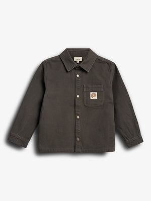 Canvas Overshirt - Dark Grey | 100129 Dereck