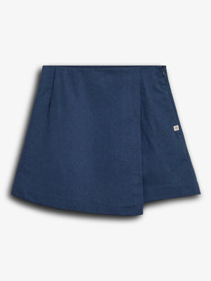 Tencel rok - Tween - Dusty Cobalt | 100131 Asta