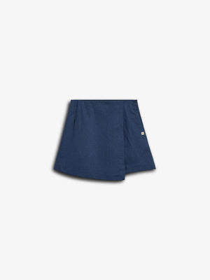 Tencel rok - Tween - Dusty Cobalt | 100131 Asta