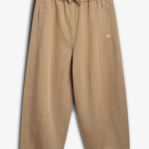Tencel broek met barrel-pijpen - Tween - Beige | 100135 Asta