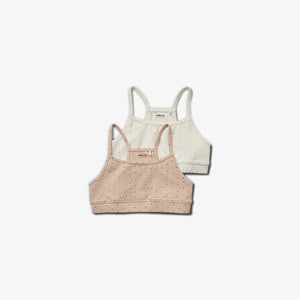 Crop top 2-pack - Rose | 100149 Clara