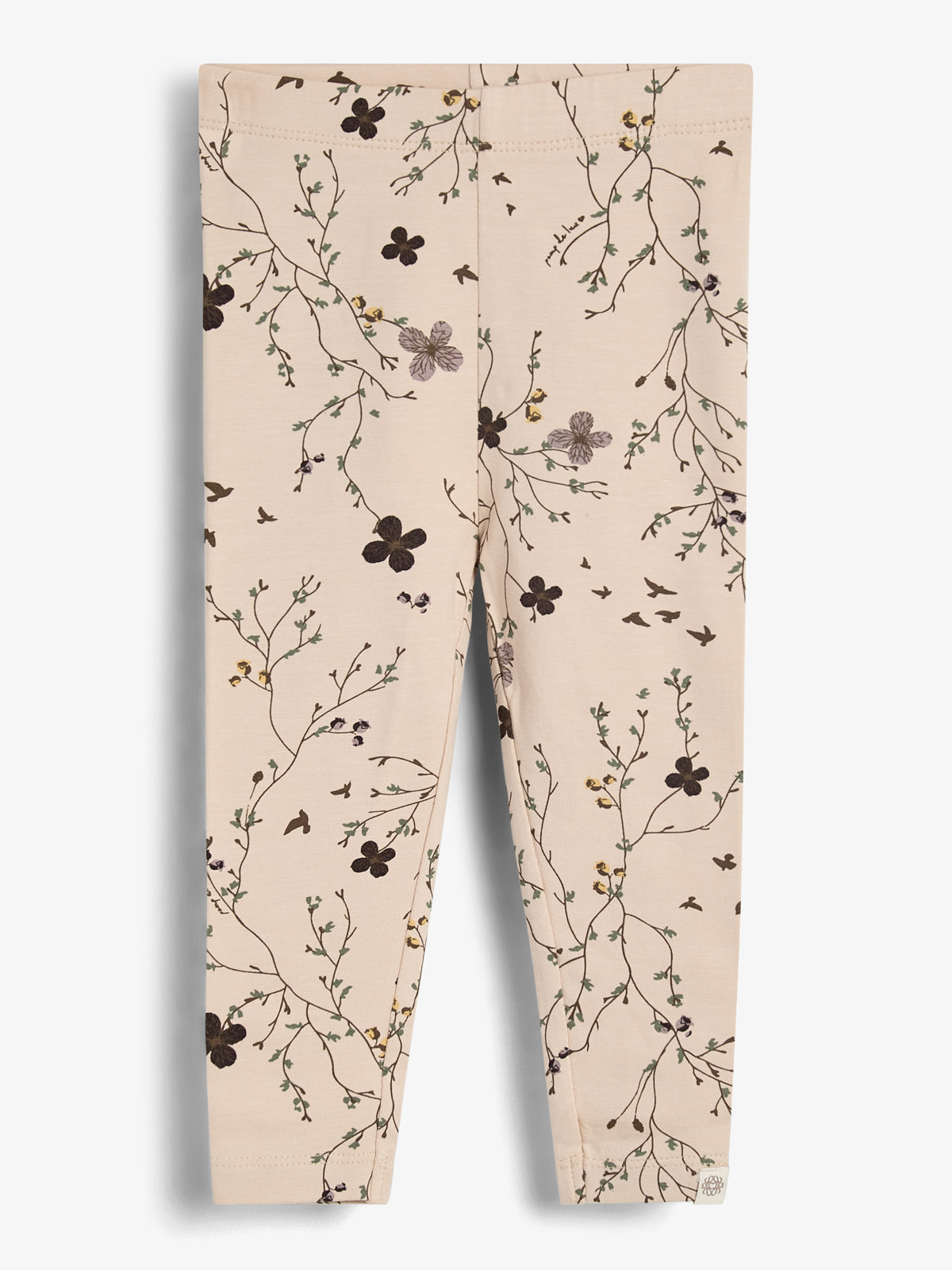 Jersey legging met bloemenprint - Little - Moonlight/Purple