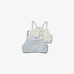 Crop top 2-pack - Blue | 100150 Clara