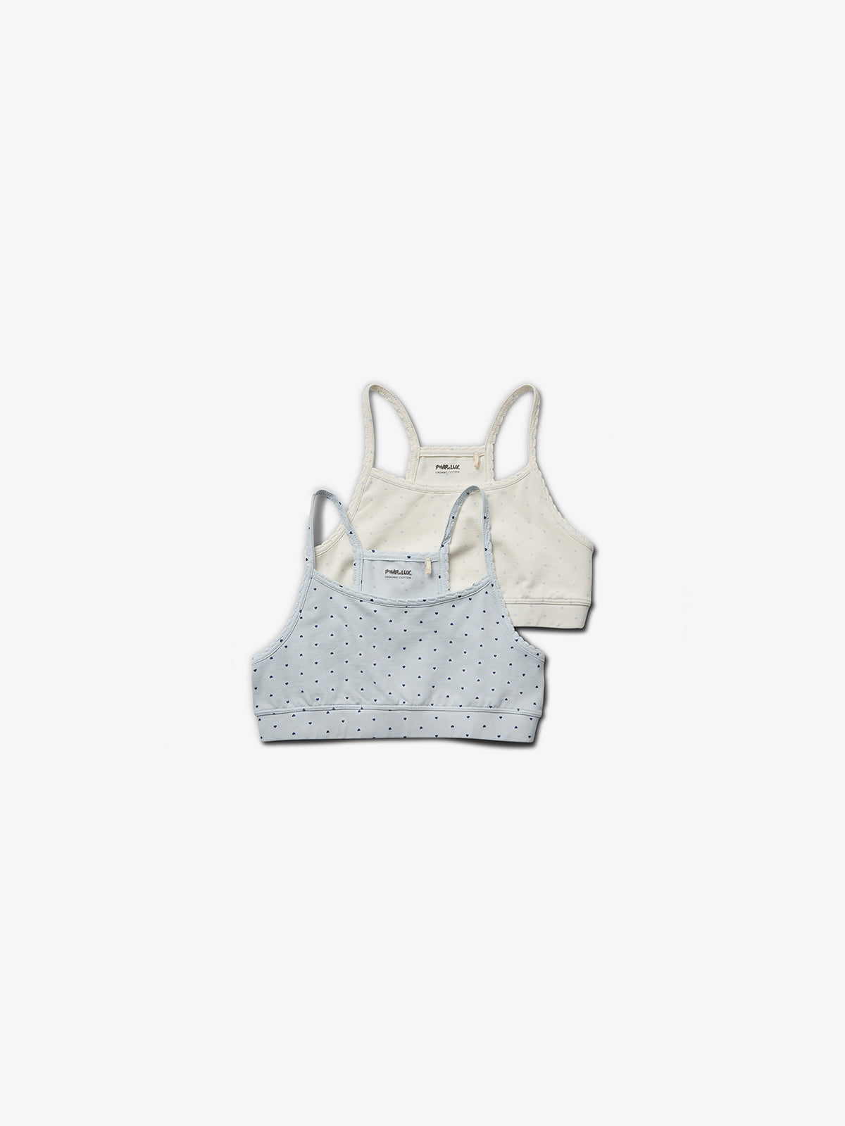 Crop top 2-pack - Blue | 100150 Clara