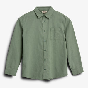 Linnen overhemd - Tween - Green | 100172 Pelle