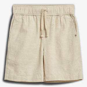 Baggy linnen shorts - Tween - Nature | 100411 Noah