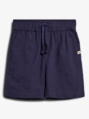 Linnen shorts - Navy | 100189 Noah
