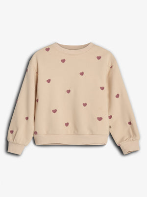 Sweatshirt met borduursel - Rose | 100194 Liva