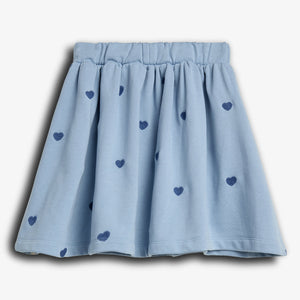 Rok met borduursel - Blue | 100195 Liva